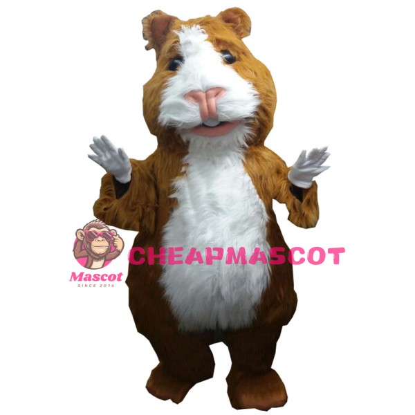 Large Soft Furry Marmot Mascot Costume