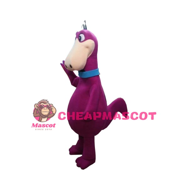 Fancy Purple Duck Mascot Costume