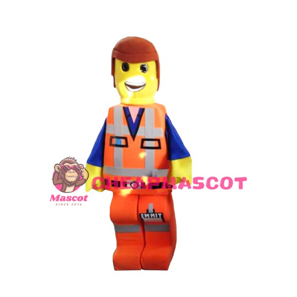 Great Kind Uncle Fireman Mascot Costume