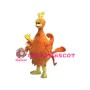 Cartoon Orange Turkey Mascot Costume For Festival