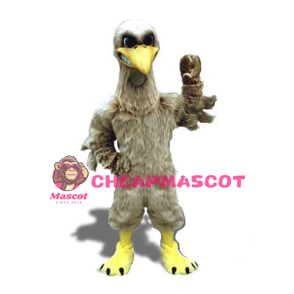 Long Fur Vicious Vulture Mascot Costume