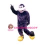 Big Mouth Monkey With Gold Shoes Mascot Costume