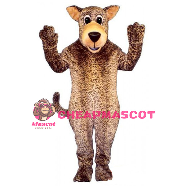 Handmade Leopard Dog Mascot Costume