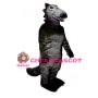 Powerful Yellow Eyes Dinosaur Mascot Costume