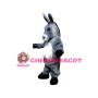 For Activity Grey Donkey Mascot Costume