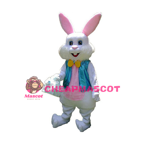 Big White Rabbit Carrying Lace Bag Mascot Costume