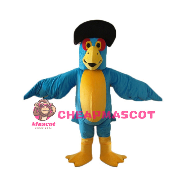 Lifesome Blue & Yellow Bird Mascot Costume