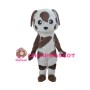 Brown & White Dalmatians Mascot Costume