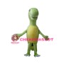 Tall Slim Green Dinosaur Baby Mascot Costume