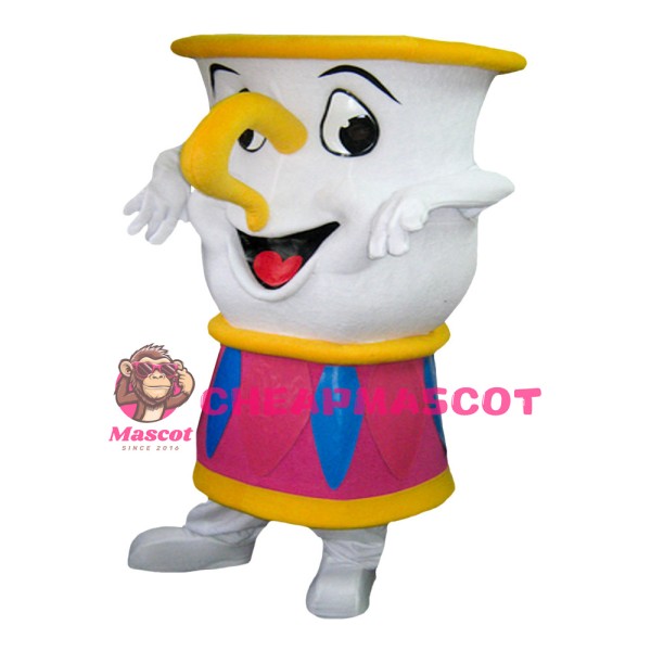 Cartoon Tea Cup With Handle Mascot Costume