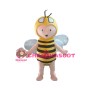 Hard Working Little Bee Mascot Costume