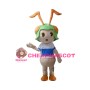 Orange Antennas Ant Mascot Costume