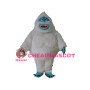White Fur Ape Monkey Mascot Costume