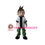 Green Eyes Hip-hop Cool Boy Mascot Costume