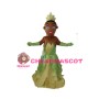 Elegant Prince With Green & Yellow Dress Mascot Costume