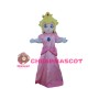 Majestic Queen Wearing Crown Mascot Costume