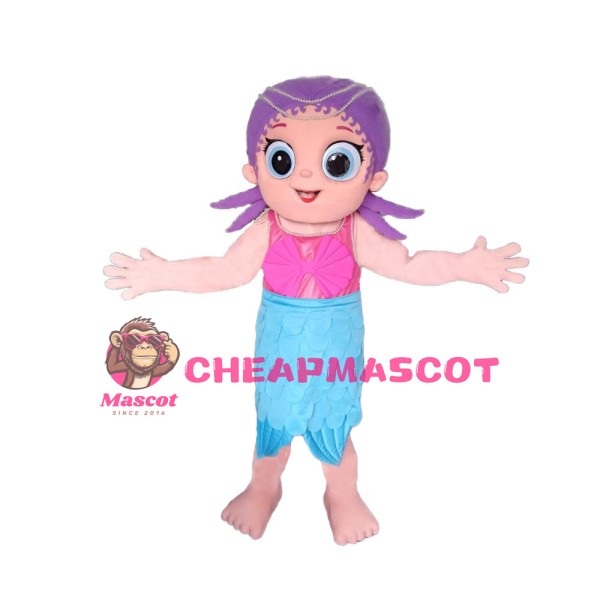 Beautiful Mermaid Princess Mascot Costume