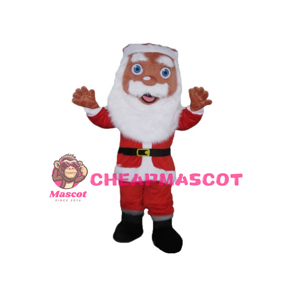 Blue Eyes Santa Claus Mascot Costume