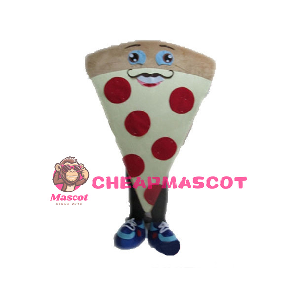 Delicious Cheese Pizza Mascot Costume