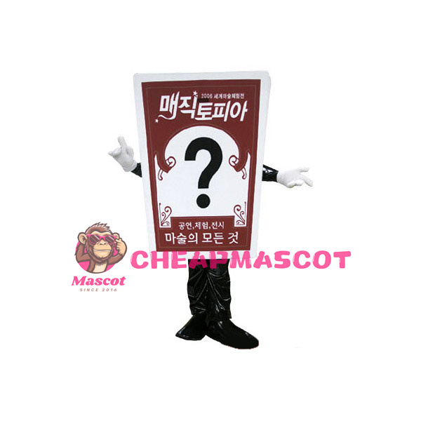 Tarot Carton Mascot Costume