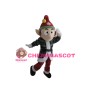 Big Nose Elf With Christmas Hat Mascot Costume