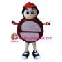 Brown Faith Word Box Mascot Costume