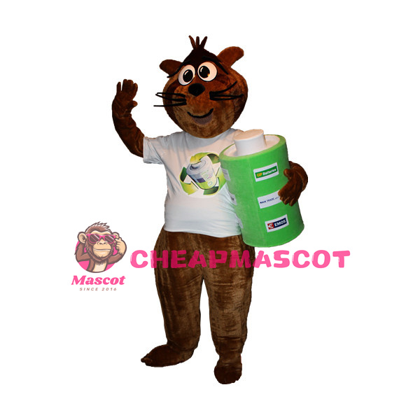 Environmental Protection Ambassador Squirrel Mascot Costume