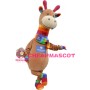 Rainbow Gallery Standing Giraffe Mascot Costume