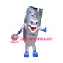 Silver Cartoon Refrigerated Centrifuge Mascot Costume
