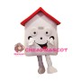 White House With Red Roof Mascot Costume