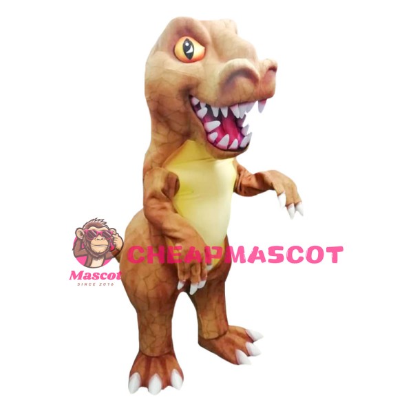 Scary Roaring Tyrannosaurus Rex Mascot Costume