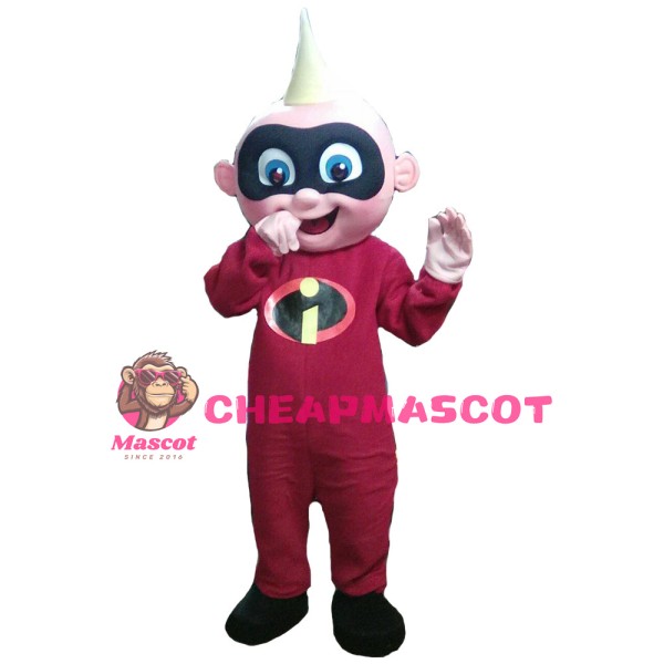 Little Superman John Jackson Parr Mascot Costume