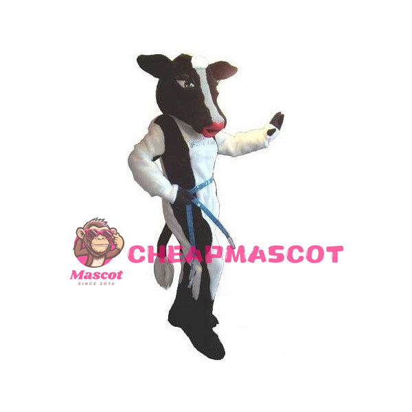 Dairy Cattle Mascot Adult Costume