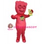 Adult Size Cartoon Red Sour Patch Kids Mascot Costume 