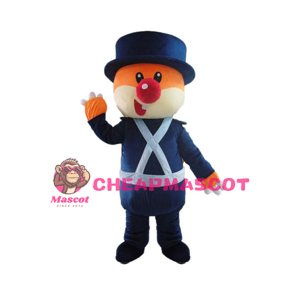 Responsible Cartoon Mole Sheriff Mascot Adult Costume 