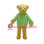 Cute Cartoon Yellow Bear Mascot Costume For Adult