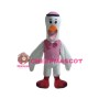 Cartoon White Bird Mascot Costume
