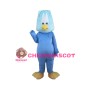 Cute Cartoon Blue Bird Mascot Adult Costume