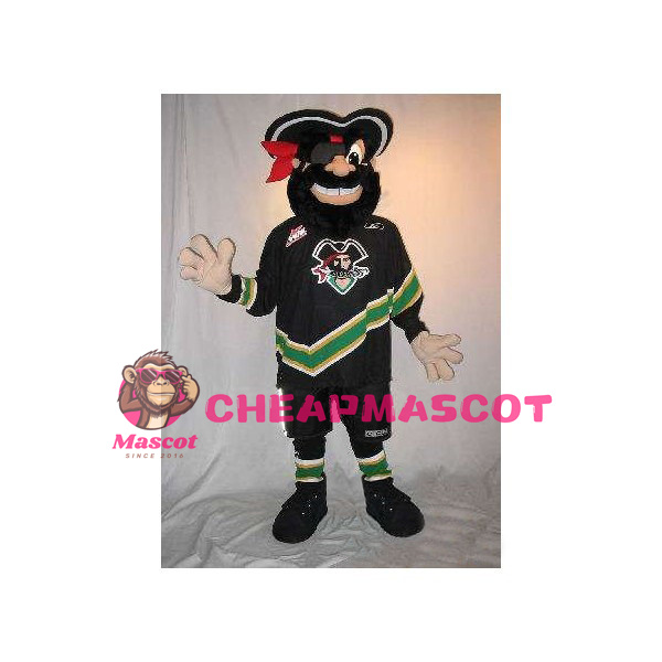 Happy Pirate Mascot Costume 