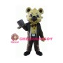 Gentleman Beige Koala Mascot Costume 