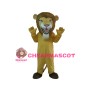 Howling Adult Lion Mascot Costume 