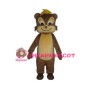 Little Brown Squirrel Mascot Costume For Adult