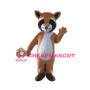 Cartoon Brown Raccoon Mascot Costume For Adult