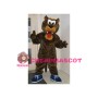 Mischievous Leopard Mascot Adult Costume 
