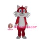 Adult Cartoon Red Fox Mascot Costume 