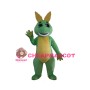 Cartoon Green Dinosaur Mascot Costume 