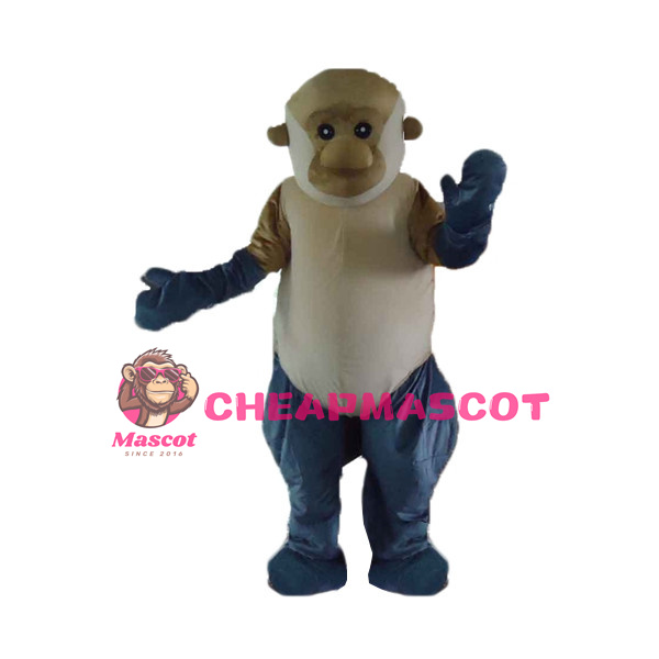 2nd Version Of Proboscis Monkey Mascot Costume 