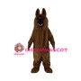 German Shepherd Dog Long Fur Mascot Adult Costume