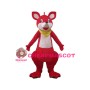 Cute Cartoon Red Kangaroo Mascot Costume 