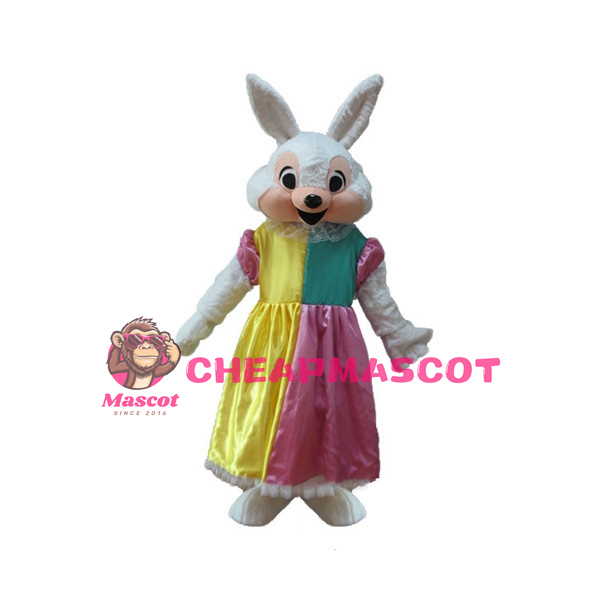 Mrs. Easter Bunny Mascot Costume 